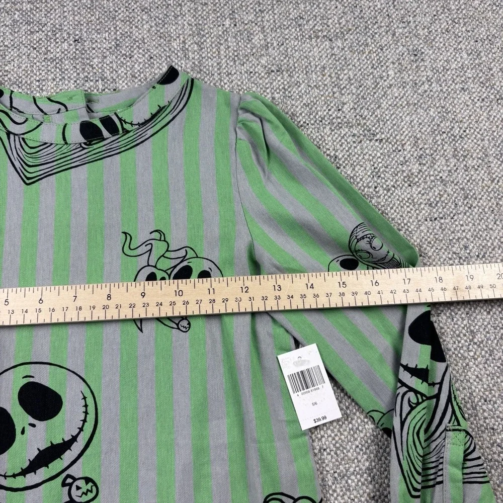 Disney NBC Girls 5/6 Nightmare Before Christmas Jack Skellington Dress Halloween